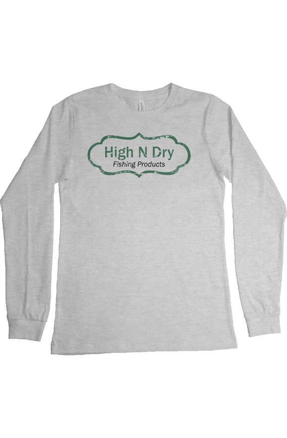 HND Logo Long Sleeve T Shirt - Ash