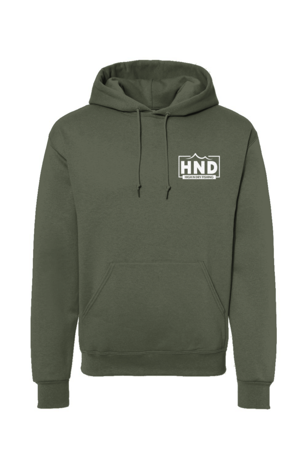 HND Mltry Grn NuBlend Hooded Sweatshirt