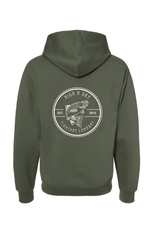 HND Mltry Grn NuBlend Hooded Sweatshirt