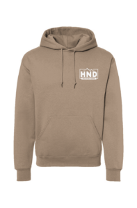 HND Khaki NuBlend Hooded Sweatshirt